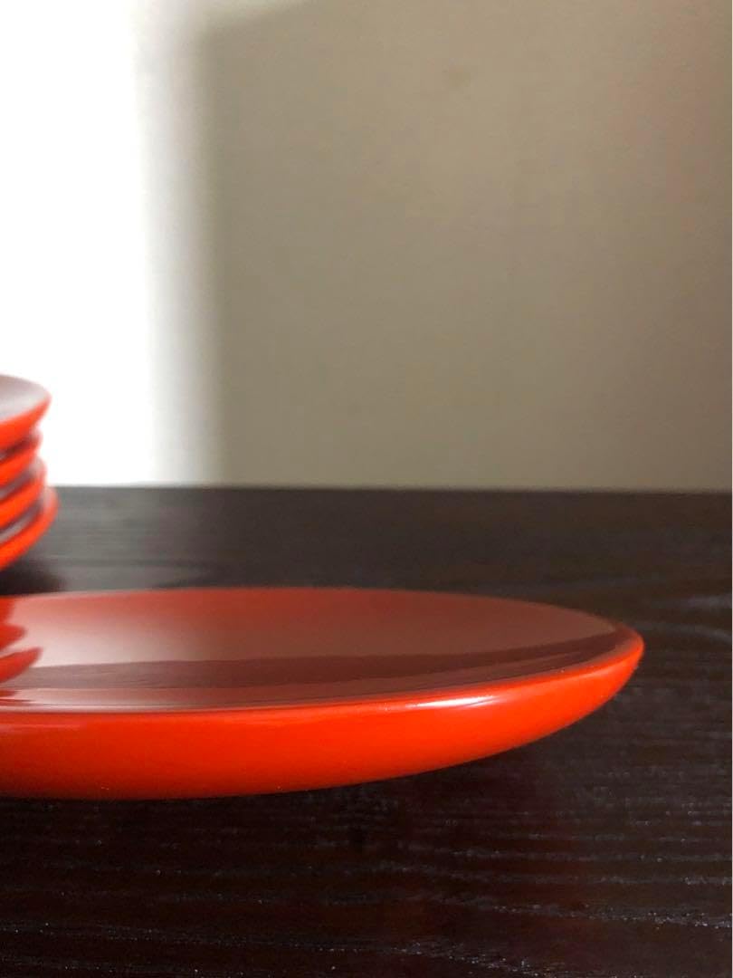 岩手 浄法寺漆器 6寸皿 銘々皿 器 浄法寺塗 漆器 プレート 天 然木