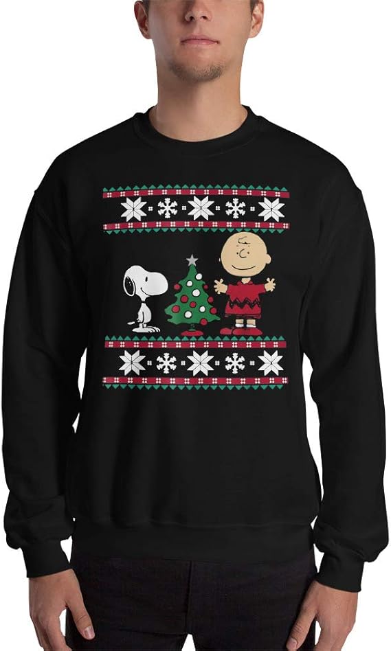 The Peanuts Movie Snoopy Charlie Brown Christmas Unisex Sweatshirt Ugly