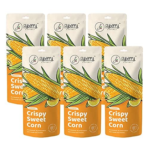 See full amazon price history chart for Flyberry Gourmet Vacuum Fried Sweet Corn Chips, 300g (Pack of 6x50g) | Less than 5% oil | No Palm Oil & Preservatives | Healthy Snacks Flyberry Gourmet Vacuum Fried Sweet Corn Chips, 300g (Pack of 6x50g) | Less than 5% oil | No Palm Oil & Preservatives | Healthy Snacks (B0CW1P191P) Amazon Price History, Amazon Price Tracker