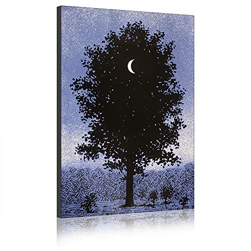 Impression art mural Magritte Rene peinture sur toile salon affiche surréalisme
