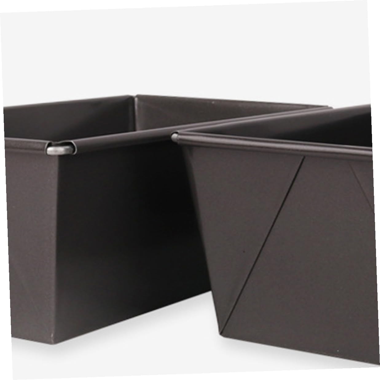 BESPORTBLE 4pcs Non-stick Toast Bread Cake Molds Rectangular Baking Pans Household Bakeware Set for Oven Baking