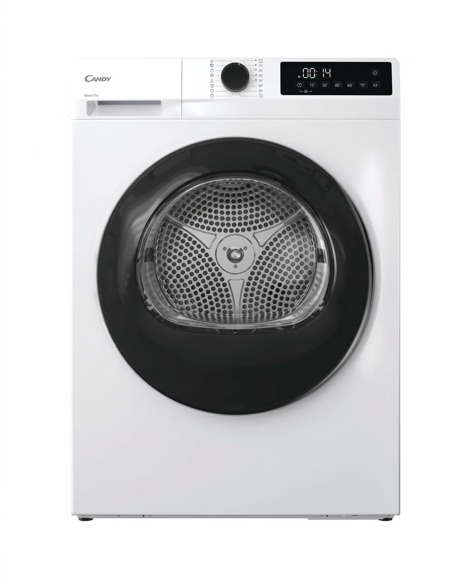 Candy Asciugatrice GD 10N1B-S Capacità 10 Kg Motore AC Classe Energetica E
