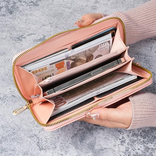 SSyang Mini Chat Portefeuille Mignon, Porte Monnaie Fille, Portefeuille Femme Cuir, Portefeuille Ado Fille, Compartiments Multiples, Porte Monnaie Enfant, Matériau en PU Cuir, pour Filles (Noir) – vue 6