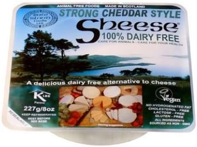 Sheese Vegan Cheese, Strong Cheddar