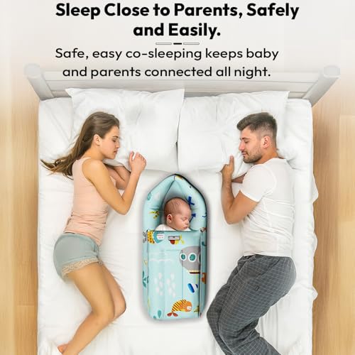 Image of StarAndDaisy 3 in 1 Baby Sleeping Bag for New Born, Baby Bedding Set, Washable & Foldable Cotton Design Godari, Toddlers Bed, Baby Bedding, Baby Mattress, Cradle Bed