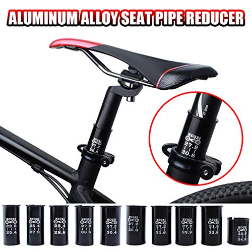 image for Tpingfe Seatpost Adapter Shim, Bicycle Seat Post Tube Adapter, Seatpos