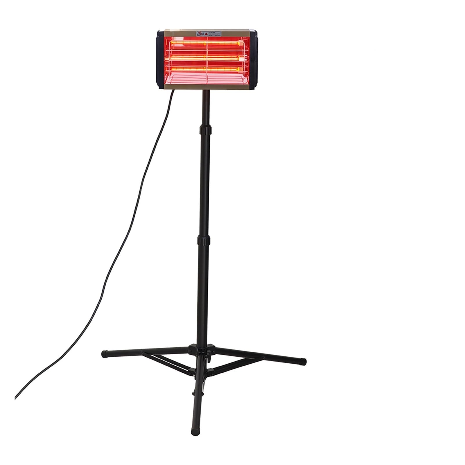 Infrared Paint Lamp, Infrared Paint Curing Lamp 2000W Car Drying Light Shortwave Heater Baking Liftable Bracket