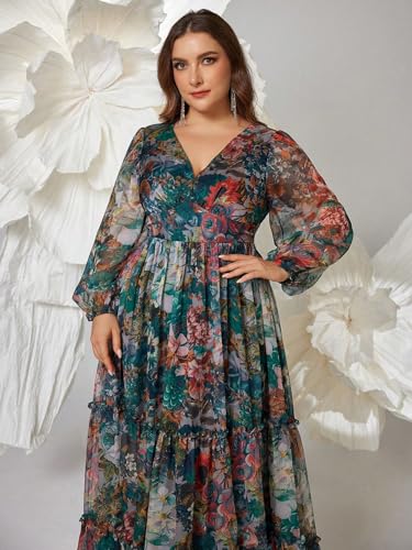 Image of TOLEEN Women's Plus Size Sequin Dress Luxurious Style Formal Cocktail Evening Party Maxi Dresses