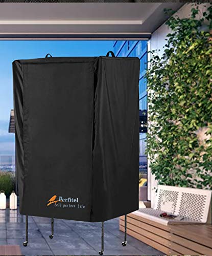 Perfitel Universal Bird Cage Cover(Black) Good Night Birdcage Cover Black-Out Birdcage Cover Durable Breathable Washable Material thumb #6