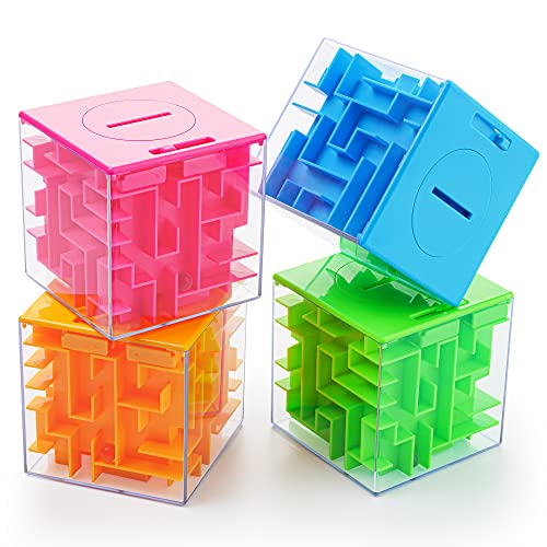 Thinkmax Money Maze Puzzle Box Holder Gift Unique Way To Give Birthday Or