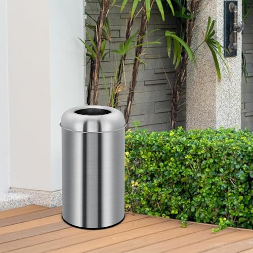 Caneca de Basura de Acero Inoxidable 13.2 Gal/50L miniatura 6