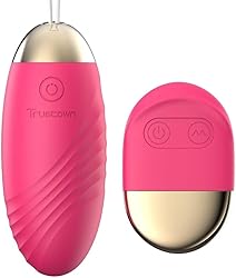Bullet Vibrador Trustown Vaginal huevo vibrador Mando a distancia para la estimulación del punto G de silicona suave juguetes sexuales para adultos para las mujeres