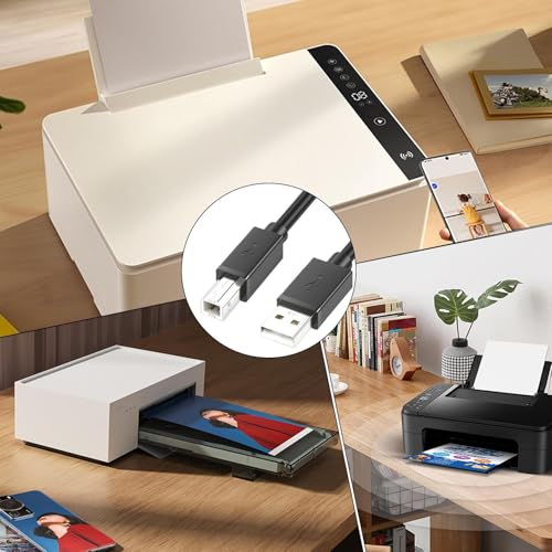 Cable USB 2.0 de alta velocidad que soluciona los problemas de conexión de tu impresora 4