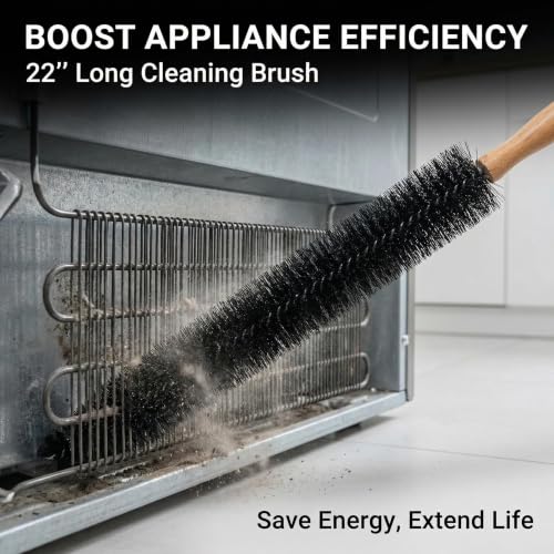 Image of Universal Dryer Vent Cleaner Kit Compatible with All Vacuum Cleaner Include Vacuum Hose Attachment Accessories Brush Lint Brush,Dryer Vent Vacuum Hose (Light Blue)