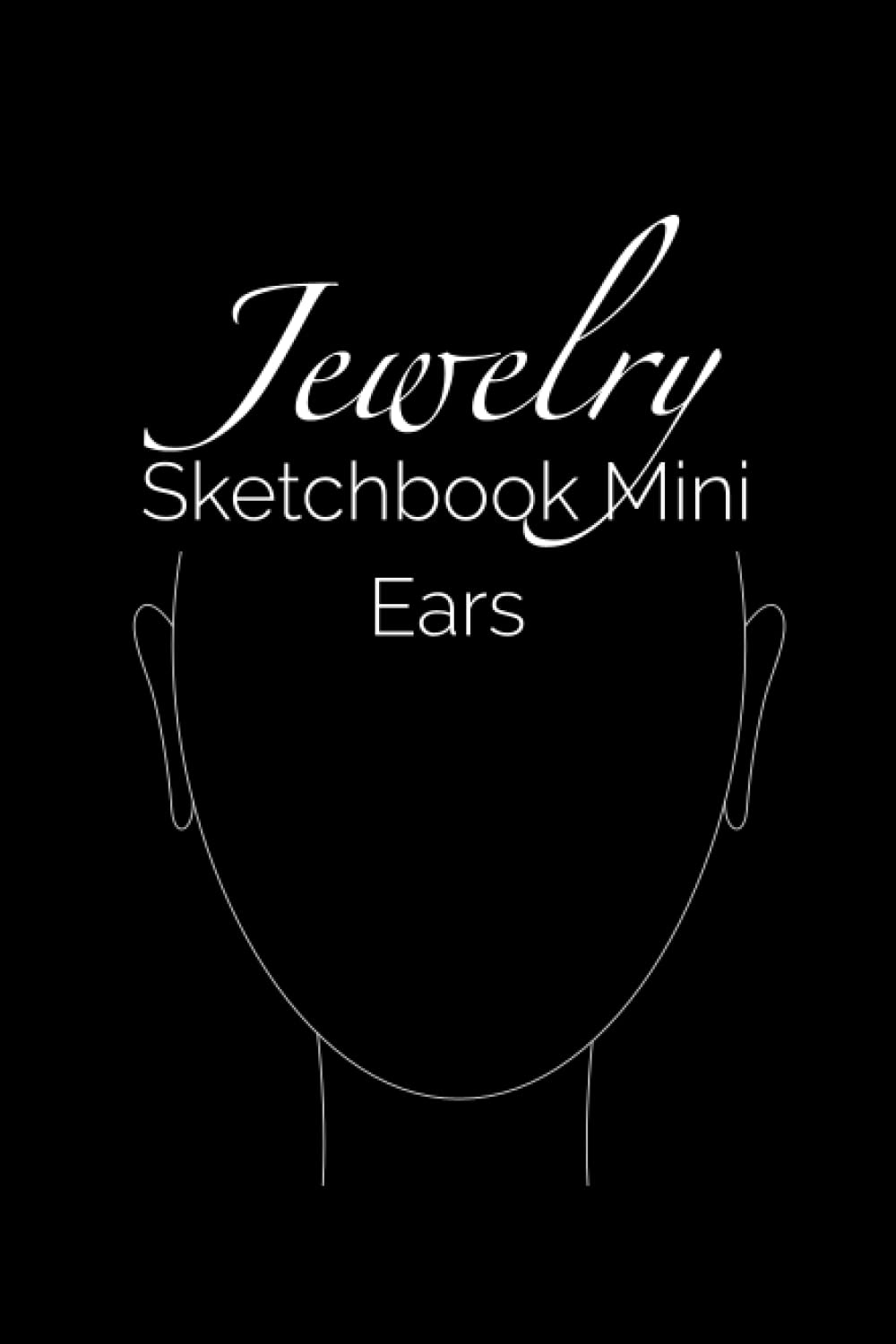 Jewelry Sketchbook Mini: Sketch beautiful earring designs | Perfect gift for the buddy jewellery designer