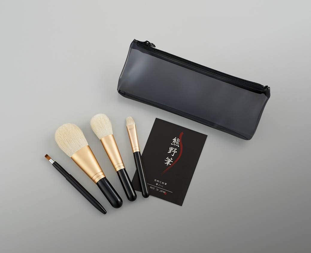 熊野化粧筆セット 筆の心 KFi-258KK 8本セット 【公式通販】