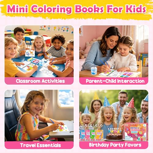 FEREDO KIDS 24 Pack Water Coloring Books for Kids Birthday Party Favors by FEREDO KIDS - Used condition - Image 6