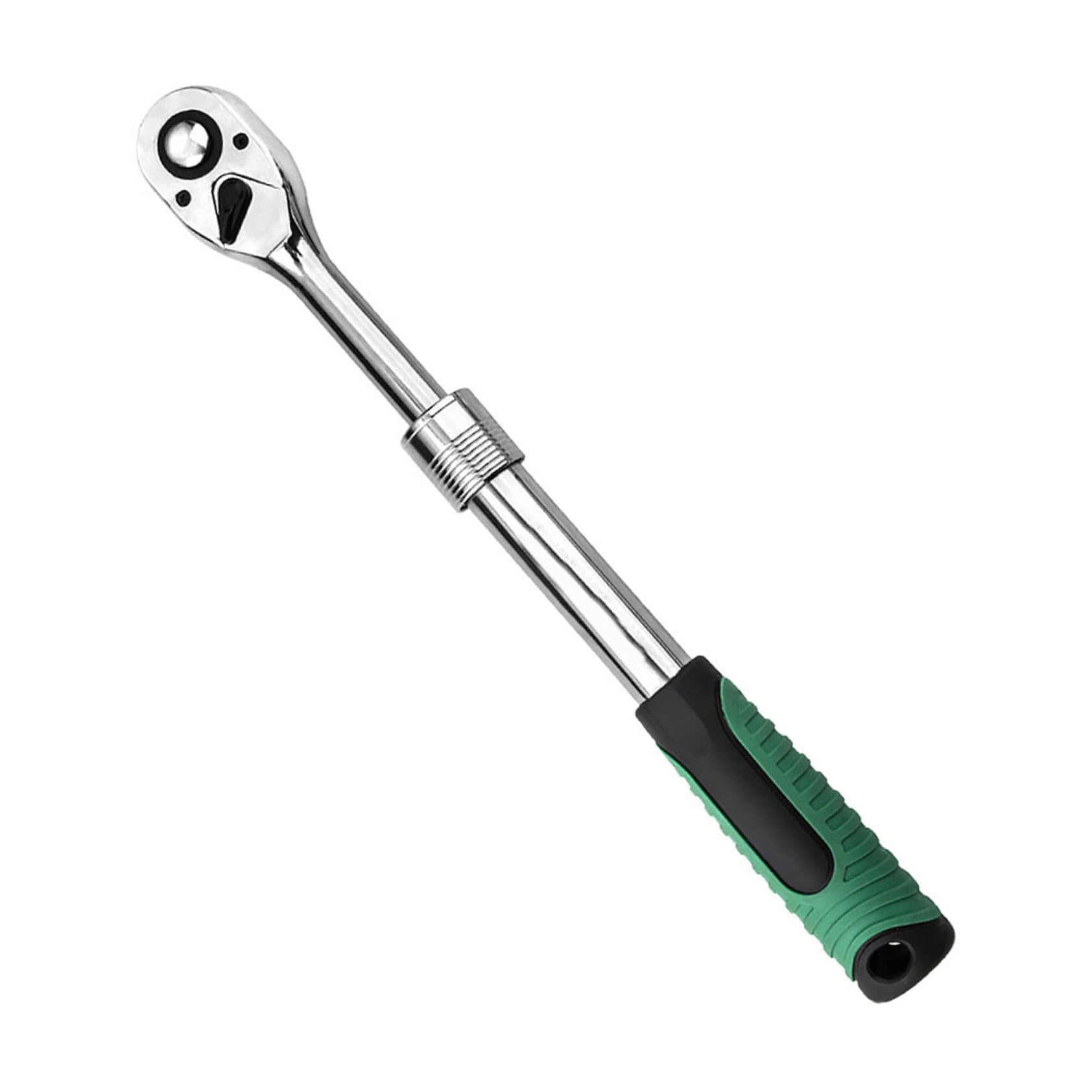LIFKOME Llaves Trinquete de Acero 72 Dientes y Estructura Extensible, Llave de Liberación Rápida, Mango Cómodo para Mantenimiento Automotriz