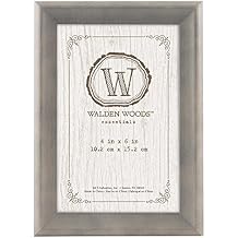 MCS Walden Woods 4x6 Inch Essentials Frame, Gray 45864