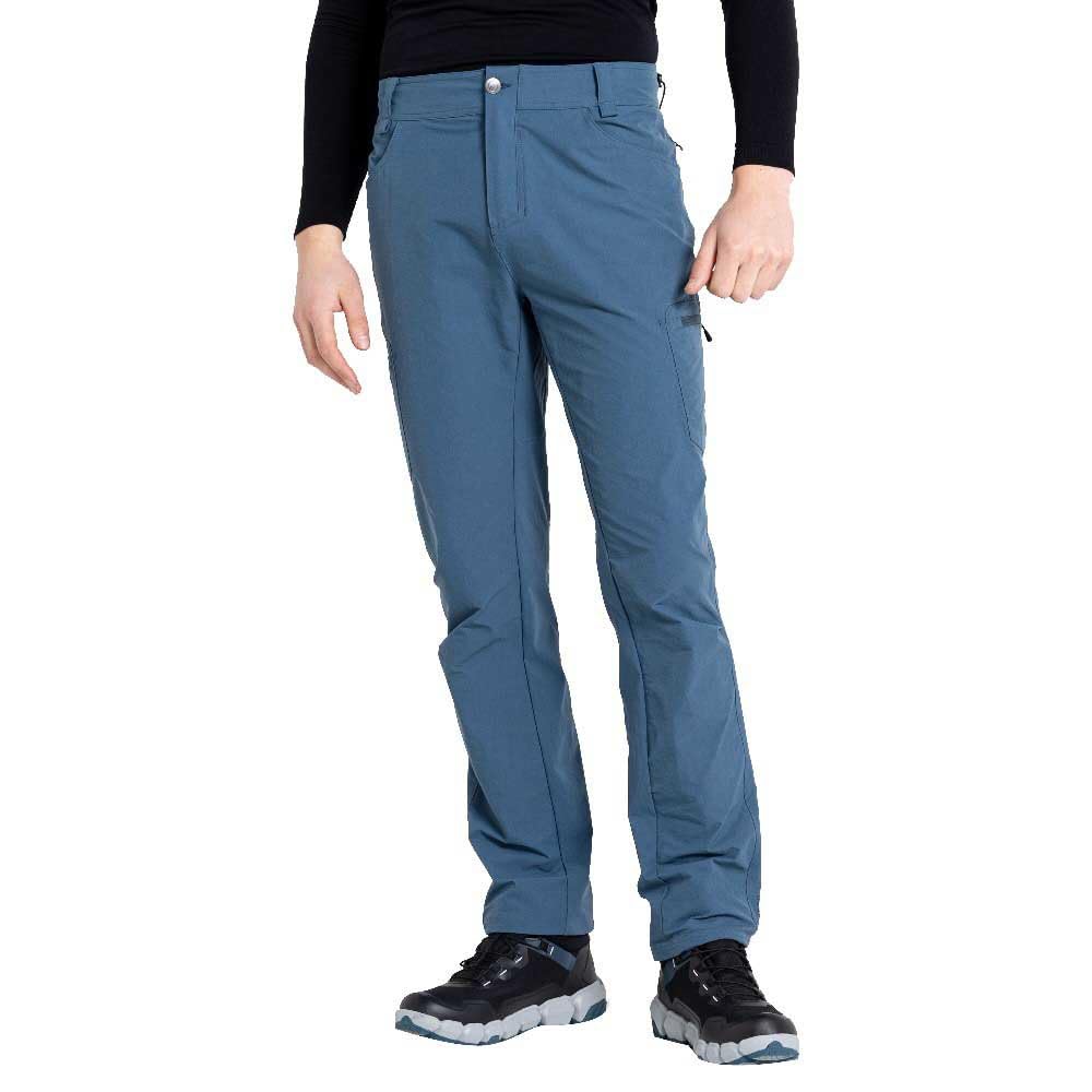 Dare2b Mens Matched in Ii Water-Repellent Trousers with Zip and Multiple Pockets Pants, Orion Grey, 38W EU