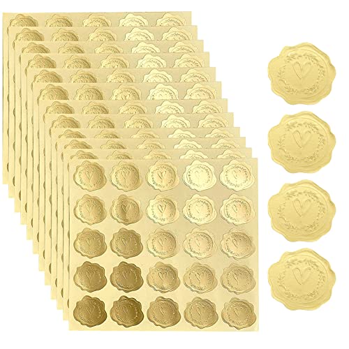 Lista de Ceras adhesivas disponible en línea para comprar. 43 12 Piezas Pegatinas de Sello Dorados, 3.8cm Pegatinas Autoadhesiva Cierre de Forma de Corazón para Sobre, Regalo Invitaciones de boda, Escuela, Hogar, Tarjetas de Felicitación,...