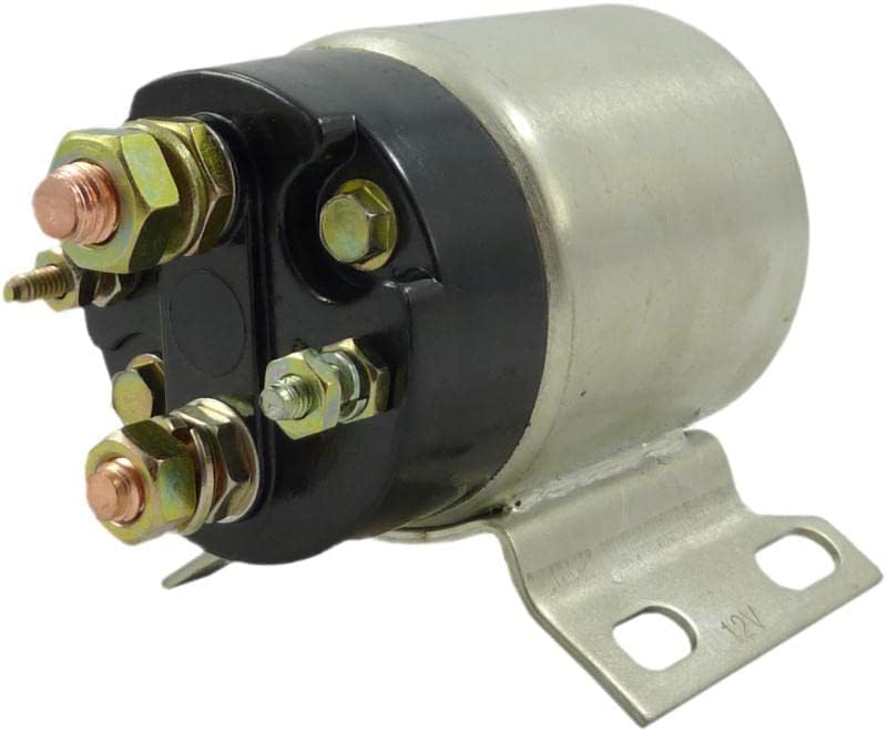 New Professional Grade 12V Solenoid fits Early Delco Starters Compatible with Chevrolet Austin Western Buick GMC Oldsmobile 1954-1962 Replaces 1118806 1119760 1119761 1119767 1119777 1119789 1119797