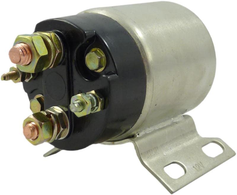 New Premium Grade Solenoid fits Early Delco 12V Starters Compatible with John Deere Ag Tractor 530 Gas & LPG Eng 1958 1959 1960 International R100-R132 S132 SA120 SA122 55-56 Replaces 1118188 1119912
