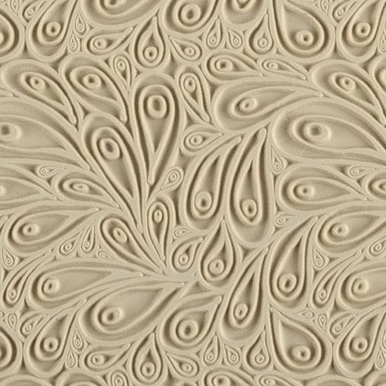 Cool Tools - Flexible Mega Tile - Peacock Embossed - 9.25