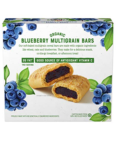 Health Valley Organic Multigrain Cereal Bars, Blueberry Cobbler, 6 Count (Pack of 6)