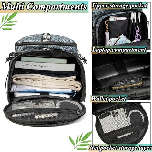 Image of SDTAME Gym Duffel Backpack with Shoe Pocket & Laptop Sleeve
