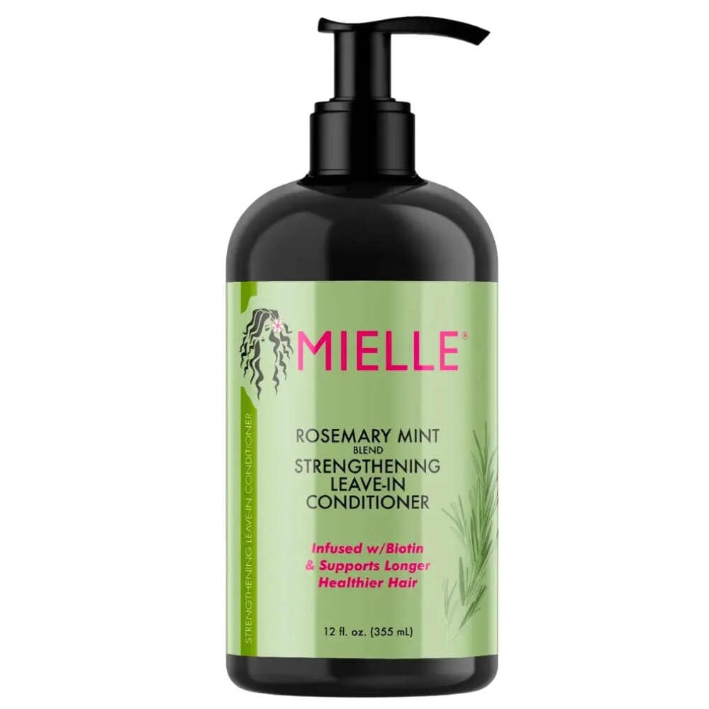 Mielle Organics Mielle/Rosemary Mint Strengthening/Leave-In Conditioner/Scalp Oil / (Pack of 1), 2 Piece Assortment, 414.0 millilitre 414 ml (Pack of 1)