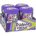 Trident Vibes Sour Berry Twish Sugar Free Gum, 4 Bottles of 40 Pieces (160 Total Pieces)