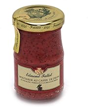 EDMOND FALLOT Moutarde au Cassis de Dijon Bocal 210 g