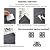 40Pcs Freely Splice Carpet Tiles Hard Wearing Loop Pile Carpeting Anti-Slip Square Flooring Tiles Rug with Adhesive Stickers for Home Office Commercial - 20x20in(Color:color2)