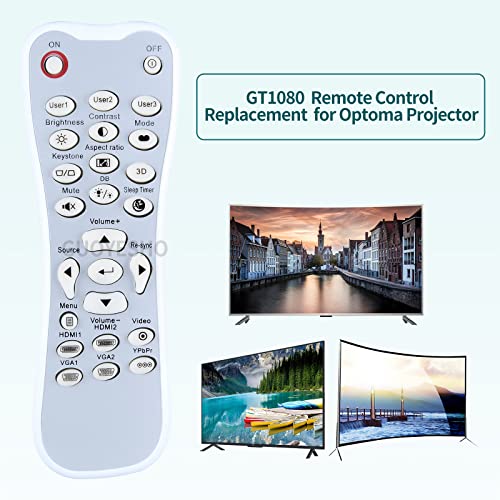 GOUYESHO Suitable for Optoma DLP Projector GT1080 Replacement Remote Control - Image 2
