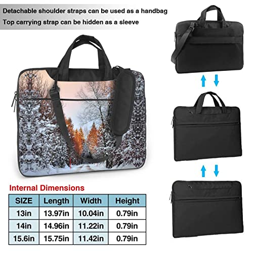 Bolsa para portátil unisex con diseño impreso Wanderer miniatura 3
