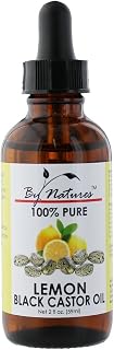 By Natures - LEMON Black Castor Oils 100% pure 2oz