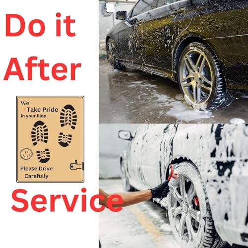 Image of VICINITY Paper Car Disposable Foot Mat for Passenger All Car, Bus, Van, Truck, Crew Cab, Trailer, SUV, Scooter, Car Printing Papers Sheets Car Floor Mats Paper Interior Automotive Mats (Brown, 18 x 23 Inches) - Pack of 10