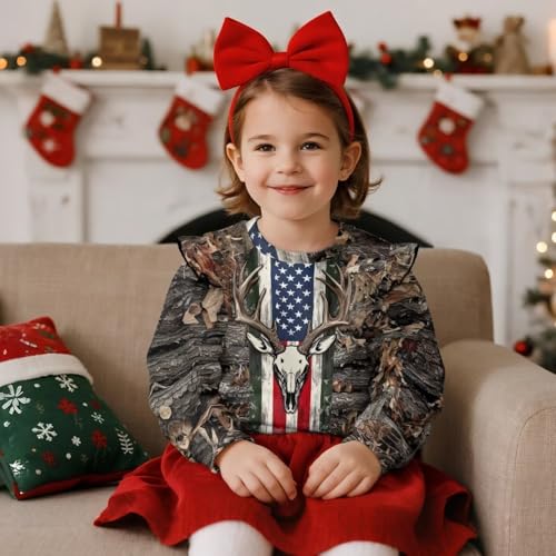 Sweatshirts for Toddler Girls 1-8T Sweatshirts Athletic Pullover Top Comfy Shirt Tee Tops2