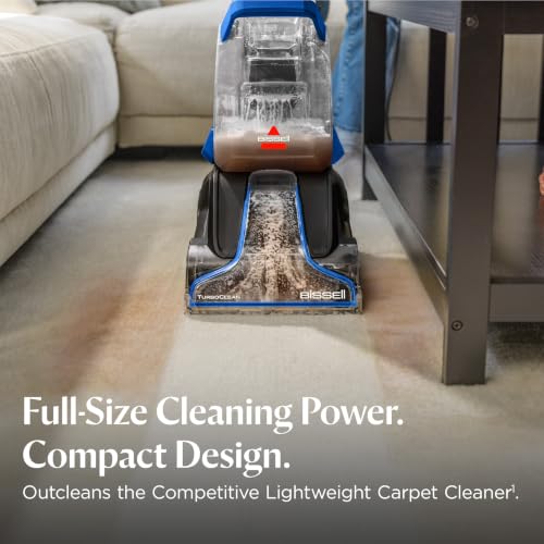 Image of BISSELL TurboClean Upright Carpet Cleaner, OXY Formula, 3952 | Pro Max Clean & Protect formula; Oxy Urine Eliminator included; powerful upright carpet cleaning