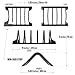Prosumer's Choice Universal Charging Rack Organizer - Multi Device Stand Holds 5 Tablets or Smartphones - Desktop Tablet Holder and Storage Station - Compact Tech Organizer Dock for Home or Office