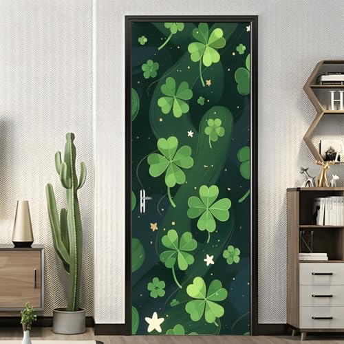 Vinilos Para Puertas 95X215Cm Rosa Roja Vinilo Puerta 3D Pegatinas Para La Renovación De La Puerta Arte Mural Etiqueta Carteles Pegatinas De Pared Diy Decoraciones