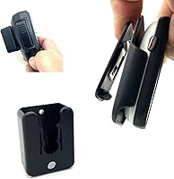 Vista 5 de LycoGear Universal Ham CB Radio Microphone Mic Hanger Holder Mount with Adhesive back, Pre Drill Holes & Single T Tab connection