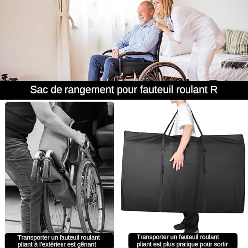 Sac de transport pour déambulateur pliable protégeant votre dos - 6