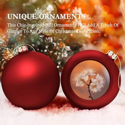 Décorations de sapin de Noël incassables pour fête sereine - 5