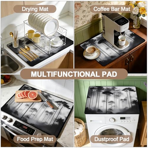 Image of Stove Burner Covers Non-Slip Electric Cooktop Protector Mat (G253968)