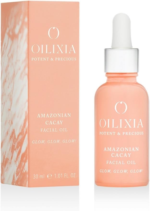 Oilixia Skincare | Amazonian Cacay Facial Oil | Natural Retinol | Natural, Vegan and Cruelty Free | 30ml
