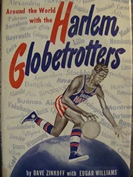Hardcover Around The World With The Harlem Globetrotters Book