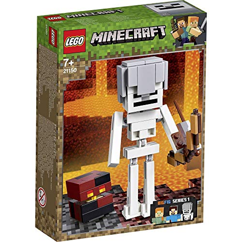 LEGO 21150 Minecraft BigFig: Esqueleto con Cubo de Magma