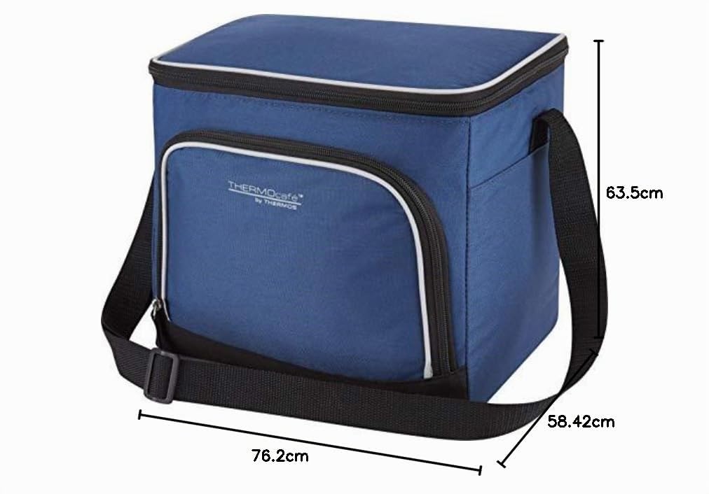 Thermos Sac Isotherme en Polyester Taille M, Polyester, Bleu Marine, 13 Litre